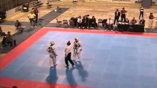 Taekwondo Nationals 2004: Chris Martinez vs Jason Han