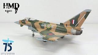 Eurofighter Typhoon F.Mk 2, RAF, Battle of Britain 75th Anniversary, 1:72 Diecast Hobby Master