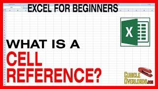 What is a cell reference en Excel and how does it work?