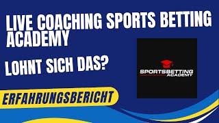 Live Coaching Sports Betting Academy Erfahrungen