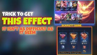 How to Get SCARLET SHINE Effect in Mobile Legends