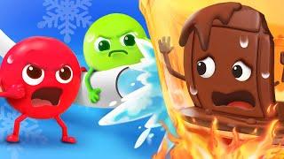 Colorful Candies Save the Chocolate | Learn Colors for Kids | Kid Cartoon | Best Animation | BabyBus