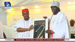 Governor Willie Obiano Visits Ooni Of Ife | Metrofile |