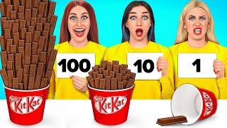 100 Layers of Food Challenge | Fantastic Kitchen Recipes by Multi DO Food Challenge