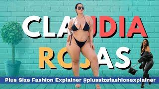 Claudia Rojas  American Brand Ambassador | Plus Size Model | Curvy Fashion |Wiki, Age, Biography