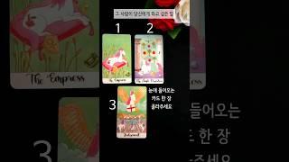 지금 이 순간 그 사람이 당신에게 하고 싶은 말 #타로 #속마음 #tarot