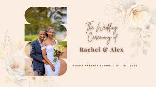 Rachel and Alex Wedding Ceremony | October 12, 2024