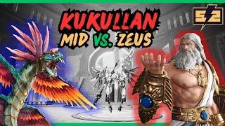 KUKULKAN'S DEADLY SECRET Mid vs Zeus in Smite 2 Alpha