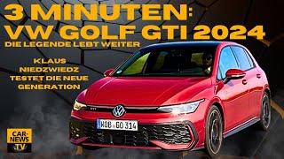 3 Minuten Volkswagen Golf GTI - Der GTI der 8.Generation Golf!