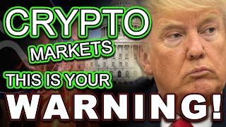 THIS Will ROCK The CRYPTO MARKETS! WARNING XRP & BITCOIN Holders! Plus, HUGE Ripple Update!