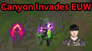 Canyon Invades EUW Destroying Soloq 100% Win Rate