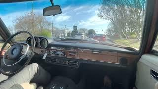 1971 Mercedes-Benz 280SE Driving Video