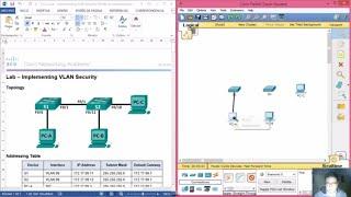 3.3.2.2 Lab - Implementing VLAN Security