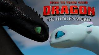 TOOTHLESS X LIGHT FURY [HTTYD 3D ANIMATION]