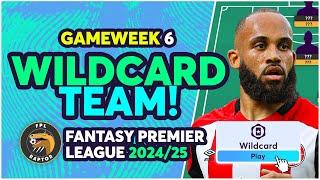 FPL GAMEWEEK 6 WILDCARD TEAM | HAVERTZ OR RAYA? | Fantasy Premier League Tips 2024/25