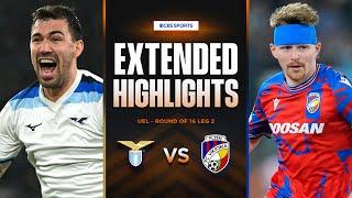 Lazio vs. Viktoria Plzeň: Extended Highlights | UEL Round of 16 Leg 2 | CBS Sports Golazo