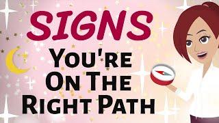 Abraham Hicks  SIGNS THAT YOU ARE ON THE RIGHT PATH Law of Attraction