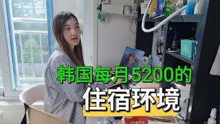 韩国留学生租房现状，月租5200的环境如何！