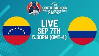 Venezuela v Colombia | Full Basketball Game | FIBA South American Women's Championship 2024