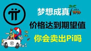 Pi Network:夢想成真!價格達到期望值,你會賣出派幣嗎?加拿大派友:我會變現買房子買汽車,創建企業成為老闆!美國派友:我會帶全家享受一次國際旅遊!意大利Pi友:我會繼續持有Pi幣,繼續觀察!