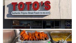 Toto’s grill. Filipino street in California with the kapinoys sa America