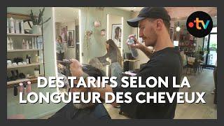 Un coiffeur d'Annecy propose des tarifs non genrés, selon la longueur des cheveux