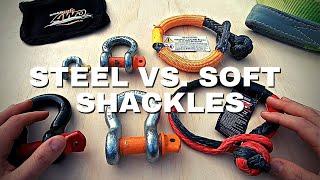 Steel vs. Soft Shackles, WLL, Breaking Strain Load Ratings - WHICH IS BEST?