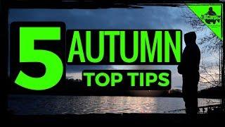 5 CARP FISHING AUTUMN TIPS 