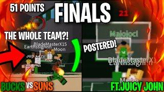 UNSTOPPABLE DUO NBA FINALS IN ROBLOX PHENOM! [ft.Juicy John]