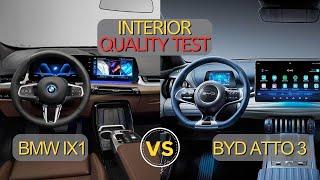 QUALITY TEST: BMW iX1 vs BYD ATTO 3