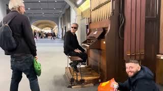 Classical Pipe Organ Enjoyed By Ganja Smoking Dude