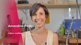 Portrait vidéo d'Amandine Pépin, Artisan joaillière, entrepreneur région de Bordeaux 2020