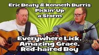 04 Everywhere Lick, Amazing Grace, Red-haired Boy - Eric Beaty & Kenneth Burris - Pickin' Up a Storm