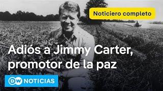  DW Noticias 30 diciembre: Muere a los 100 años el expresidente de EEUU Jimmy Carter [Noticiero]