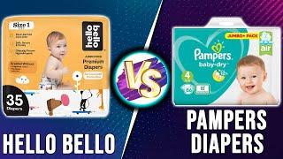 Hello Bello vs Pampers Diapers - What are the differences? (The ultimate comparison)