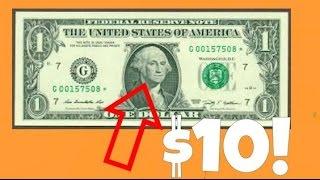 Common $1 Bills Worth Good Money!! | Valuable Star Notes!