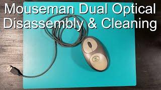 Mouseman Dual Optical Disassembly & cleaning