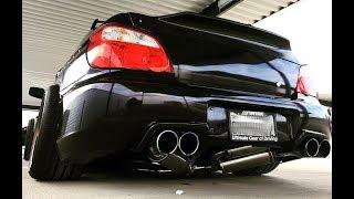 SUBARU IMPREZA WRX STI Big Turbo Sounds!