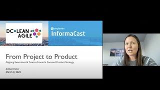 DC Lean+Agile Meetup: Amber Field on Product Strategy