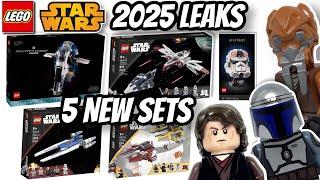 LEGO Star Wars 2025 Sets LEAKED! JANGO Slave 1 vs Plo Koon UCS