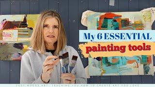 The ESSENTIAL Tools I have to make my best PAINTINGS | Judy Woods Art