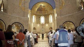 Basilica of the Dormition: Mary honoring Christ with body and soul