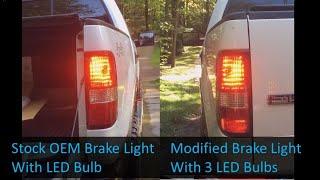 Modify Tail Lamp Assembly to add third bulb for more Brake Light - Mod for ’04 thru ’08 F-150 Trucks