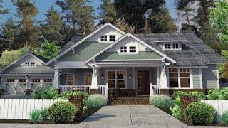 Bungalow House Plan 75137 at FamilyHomePlans.com