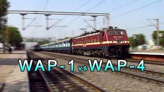 High Speed Encounter - WAP-1 vs WAP-4 at Top Speed