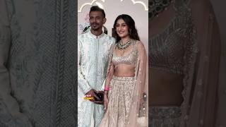 Yuzvendra chahal wife Dhanshree verma at Ambani wedding#yuzichahel#dhanshreeverma