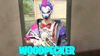 WOOD PECKER ONLY IN FREE FIRE ||RJ ROCK