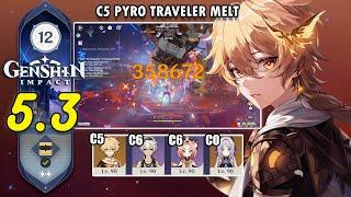 C5 Pyro Traveler Melt - Pyro Traveler Bennett Diona Citlali | Spiral Abyss 5.3