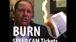 TN State Rep Andy Holt BURNS his Speed Cam Ticket