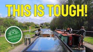 THE WIGAN FLIGHT: A Narrowboat Journey up the Countries Toughest Locks Ep.214